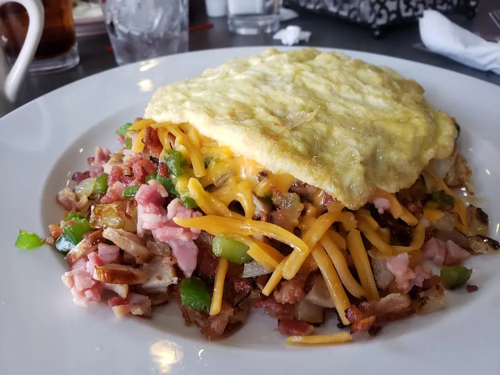 Corned Beef Swiss Omlt