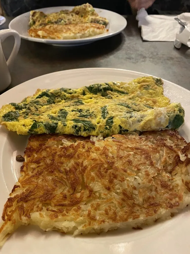 Spinach and Feta Omelette
